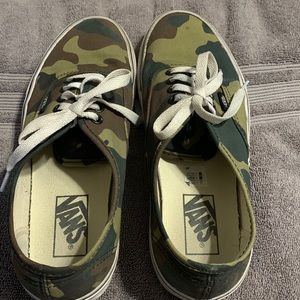 Camouflage Mens Vans